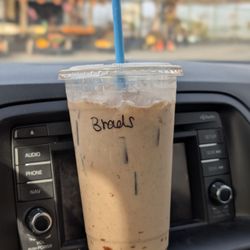 Agawam's Java Stop - Brad's Bon Bon...large size iced latte, amazing!