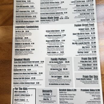 Craft by Smoke & Fire - Pasadena - Menu - Barbeque Near Me - Pasadena, California Craft by Smoke & Fire - Pasadena - Menu - Barbeque Near Me - Pasadena, California