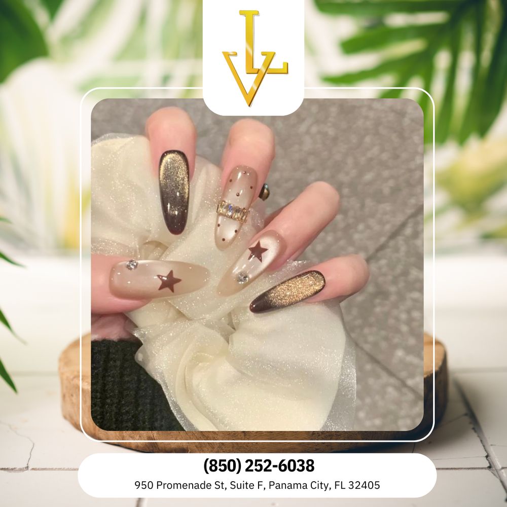 LV Nail Spa Logo