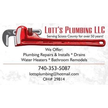 Lott's Plumbing - Plumbing Near Me - Minford, Ohio Lott's Plumbing - Plumbing Near Me - Minford, Ohio