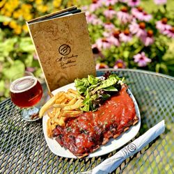 Off Broadway Drafthouse - Half rack ribs available Saturday's and Sunday's