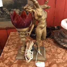 Art Deco lamp. Art Deco lamp.