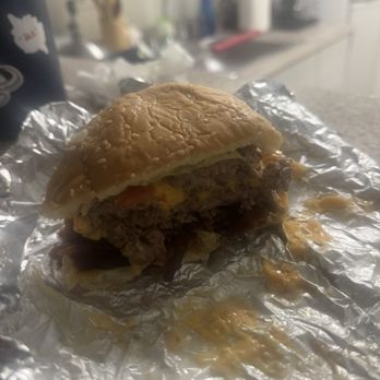 Five Guys - Bacon Cheeseburger - Burgers Near Me - Bakersfield, California
