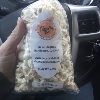 Popcorn Bar - Dill pickle kid are going to be excited it's just like a pickle - Popcorn Shops Near Me - Barrington, Illinois Popcorn Bar - Dill pickle kid are going to be excited it's just like a pickle - Popcorn Shops Near Me - Barrington, Illinois