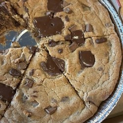 Delicious choc chip cookie!