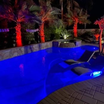 Stonecreek Pools and Spas - Color light pool and spa - Landscaping Near Me - Rancho Mirage, California Stonecreek Pools and Spas - Color light pool and spa - Landscaping Near Me - Rancho Mirage, California