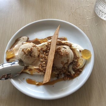 Zaytinya - Hazelnut Ice cream - Greek Near Me - Washington, DC, District of Columbia