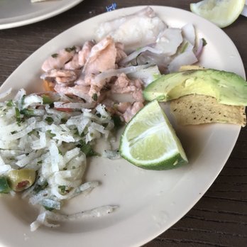 Mambo Seafood - JICAMA, SALMON, & other fish with tostadas and AVOCADO! Yummy!!! - Seafood Near Me - McAllen, Texas Mambo Seafood - JICAMA, SALMON, & other fish with tostadas and AVOCADO! Yummy!!! - Seafood Near Me - McAllen, Texas