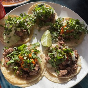 Carniceria La Perla - Tacos With Garnish - Mexican Near Me - Silverthorne, Colorado Carniceria La Perla - Tacos With Garnish - Mexican Near Me - Silverthorne, Colorado