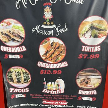 Mi Casa Su Casa - Menu as of 10.16.25 - Mexican Near Me - Ontario, Oregon Mi Casa Su Casa - Menu as of 10.16.25 - Mexican Near Me - Ontario, Oregon