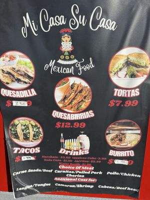 Menu photo 1 Mi Casa Su Casa Ontario, OR Menu photo 1 Mi Casa Su Casa Ontario, OR