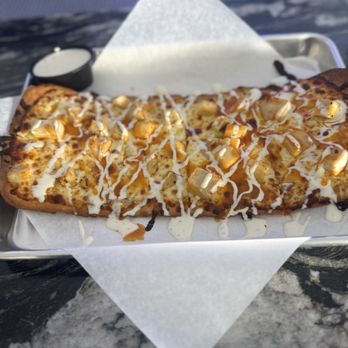 Tap N Paddles - Buffalo chicken flatbread - Bars Near Me - Wichita, Kansas Tap N Paddles - Buffalo chicken flatbread - Bars Near Me - Wichita, Kansas