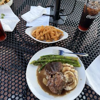 The Deep - Spare  ribs, mashed potatoes and asparagus - Seafood Near Me - Hampton, Virginia