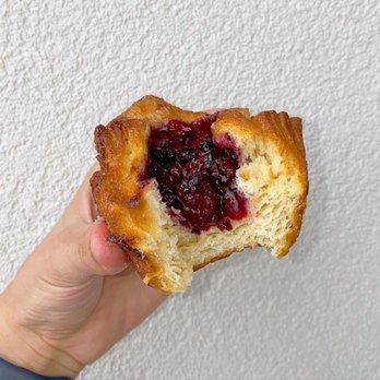 La Patisserie - Blackberry Kouign-Amann (seasonal) - Desserts Near Me - Austin, Texas