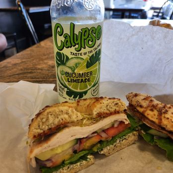Posh Bagel - Herb Turkey on Asiago - Bakeries Near Me - Modesto, California Posh Bagel - Herb Turkey on Asiago - Bakeries Near Me - Modesto, California