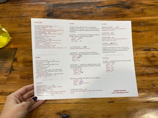 Menu photo 5 San Eatery Katy, TX