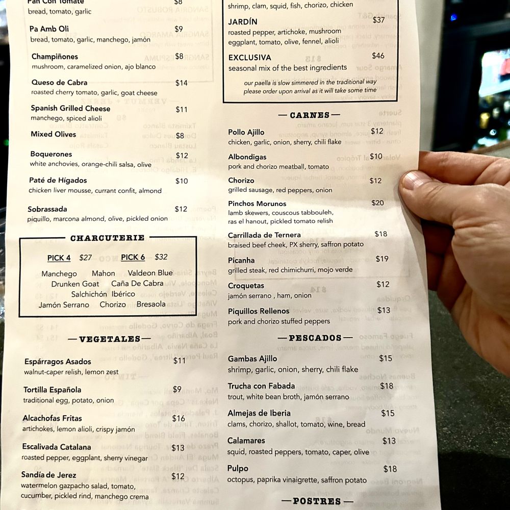 Beso - Menu - Cocktail Bars Near Me - Sarasota, Florida
