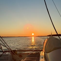Sail Folly - Sunset on Ashley River