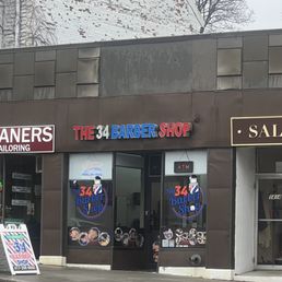 Exterior photo of The 34 Barbershop - Brookline, Massachusetts Exterior photo of The 34 Barbershop - Brookline, Massachusetts