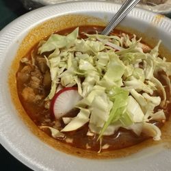 Lady Tamales - Posole pork red