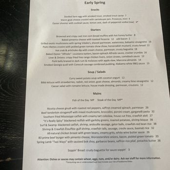 Blueprint on 3rd - Menu - American Near Me - Birmingham, Alabama