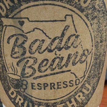 Bada Beano Espresso - Coffee cup sleeve - Coffee & Tea Near Me - Freeport, Florida
