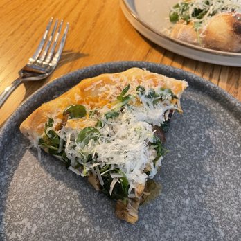 Credence - Pan de Campo with mushrooms - New American Near Me - Houston, Texas
