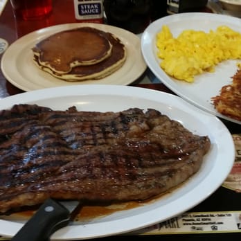 Ranch House Grille - Ranch House Grille Steak and Eggs Breakfast - Steak, Pancakes, Eggs and Hashbrowns - American Near Me - Phoenix, Arizona Ranch House Grille - Ranch House Grille Steak and Eggs Breakfast - Steak, Pancakes, Eggs and Hashbrowns - American Near Me - Phoenix, Arizona