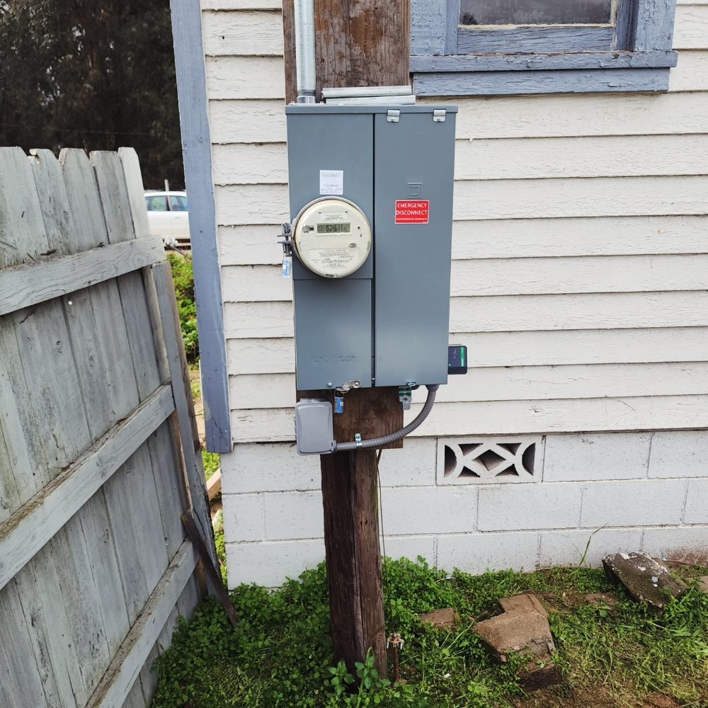 Slide of Power and Lighting Service