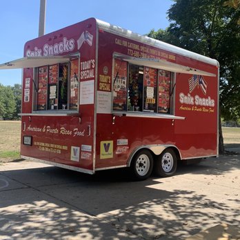 Snix Snacks - a red food truck - Food Trucks Near Me - Chicago, Illinois