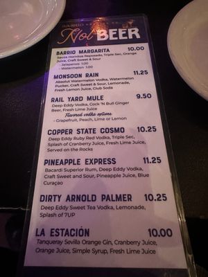 Menu photo 4 Barrio Brewing Tucson, AZ