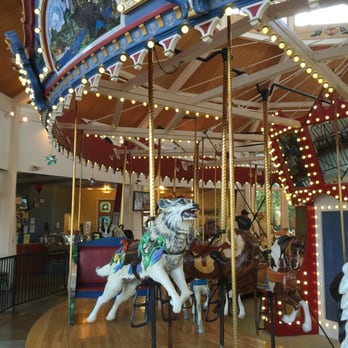 Great Northern Carousel - There is a good variety of non-standard carousel animals and the carousel is both faster and longer than most carousels. - Carousels Near Me - Helena, Montana