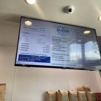 Jardin Cafe - Menu - Coffee & Tea Near Me - Sylmar, California Jardin Cafe - Menu - Coffee & Tea Near Me - Sylmar, California
