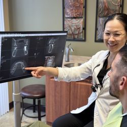 Torrey Hills Periodontal Group - Advanced CT imaging allows Dr. Wang to walk patients through their diagnosis with clarity & confidence. Better imaging means better care.