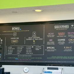Big Acai Bowls - Menu