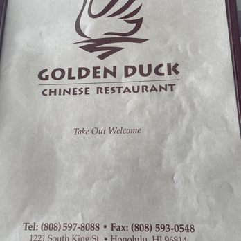 Golden Duck - Address & Phone Number - Seafood Near Me - Honolulu, Hawaii