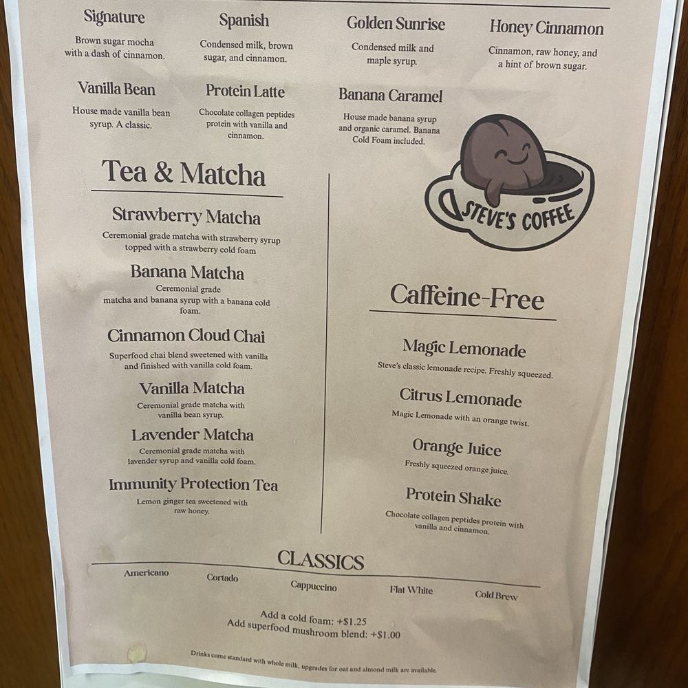 Steve's Coffee - Coffee & Tea Near Me - Rancho Cucamonga, California Steve's Coffee - Coffee & Tea Near Me - Rancho Cucamonga, California