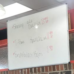 Specials of the day!