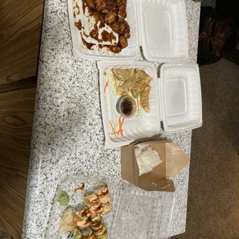 Shangri La - Half the chicken was missing and food was cold - Sushi Bars Near Me - Lodi, California