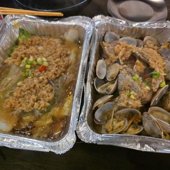 Gala Bbq Restaurant - Baby cabbage with garlic sauce, grilled clam with garlic sauce - Barbeque Near Me - Scarborough, Ontario