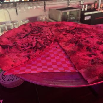 Ananas Pizzeria - Half meatball half mushrooms - Pizza Near Me - Seattle, Washington