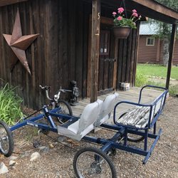 Island Acres Resort Motel - You can ride this around the property!