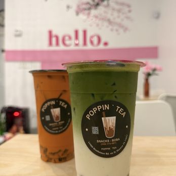 Poppin Tea - Bubble Tea Near Me - Houston, Texas