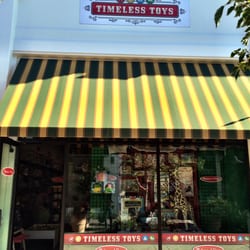 Timeless Toys - Outside the store