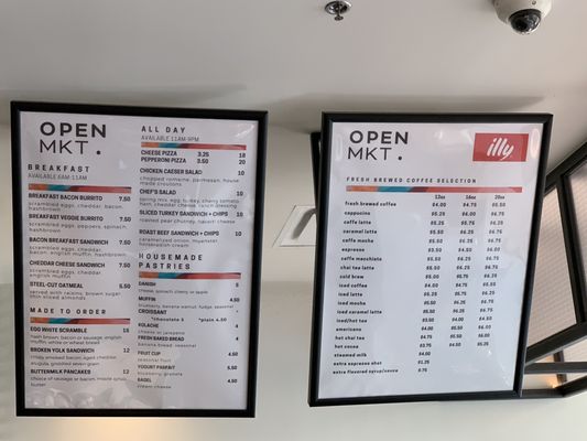 Menu photo 2 Open MKT Dallas, TX