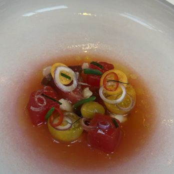 Jean-Georges - Heirloom tomatoes - French Near Me - New York, New York