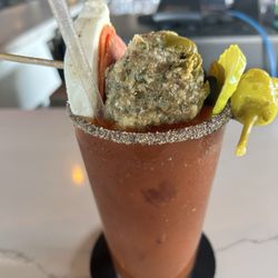 Giambalvo's Wood Fired Pizza & Pasta - Really really good bloody Mary's