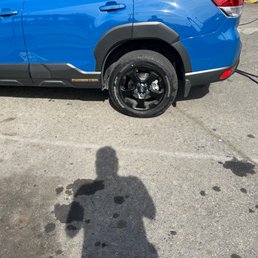 The tired that had a screw The tired that had a screw