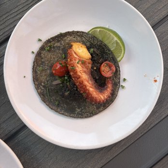 Holbox - Taco De Pulpo En Su Tinta - Latin American Near Me - Los Angeles, California Holbox - Taco De Pulpo En Su Tinta - Latin American Near Me - Los Angeles, California