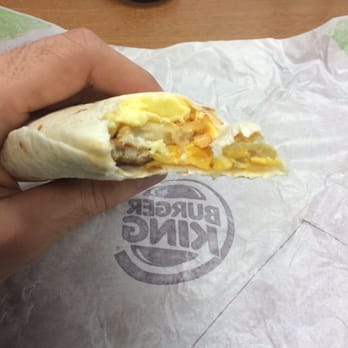 Burger King - Breakfast burrito! - Burgers Near Me - Ottawa Lake, Michigan